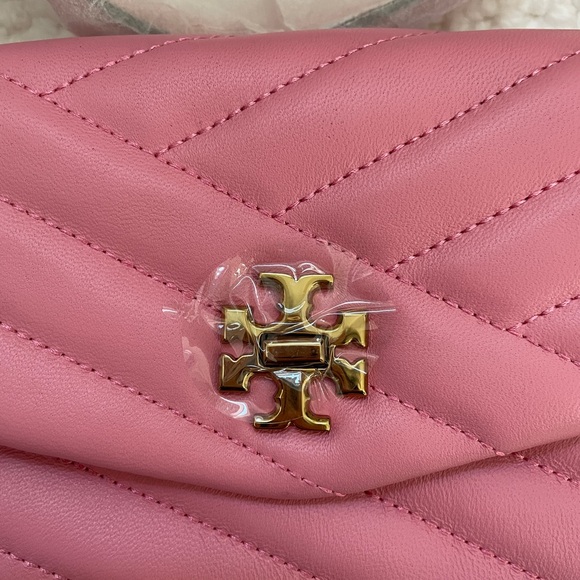 New Tory Burch handbag Kira Chevron chain wallet bag - Picture 10 of 11